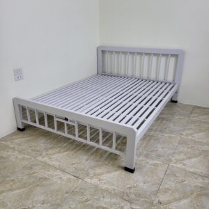 Giường đơn sắt hộp 40x80 rộng 1m6 GS 12