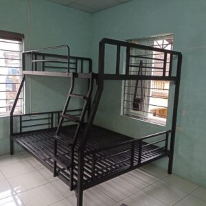 Giường tầng sắt hộp vuông Rộng 1m6/1m4 Dài 2m GS 54