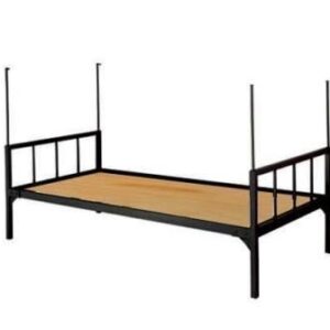 Giường sắt đơn rộng 85cm màu đen - GS 01