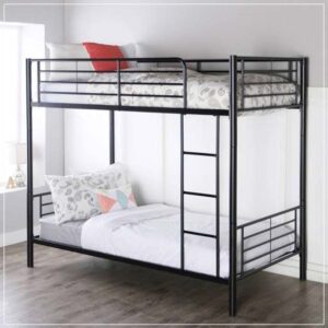 Giường sắt 2 tầng homestay rộng 1m2 - GS 37