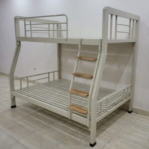 Giường sắt lệch tầng rộng 1m4/1m2 khung sắt hộp to 40x80 GS 59