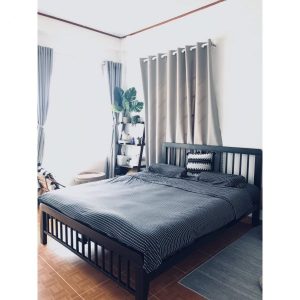Giường đơn sắt hộp 40×80 rộng 1m6 GS 14